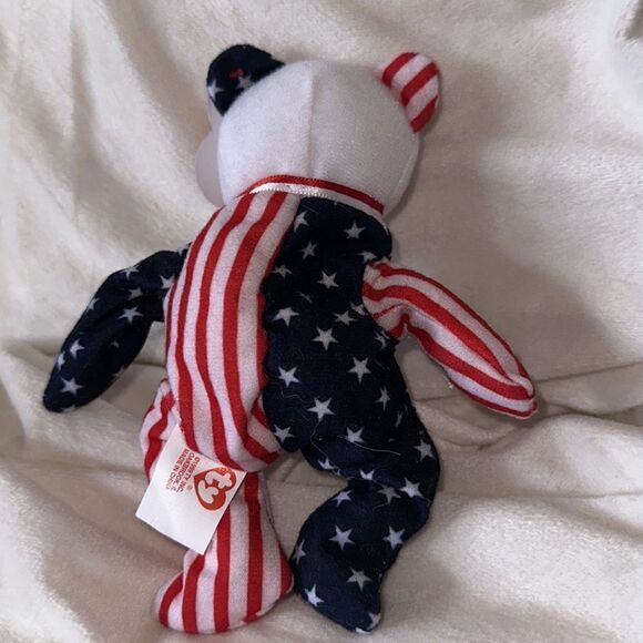 Ty Teenie Beanie Baby “Spangle the Bear” - Picture 4 of 5